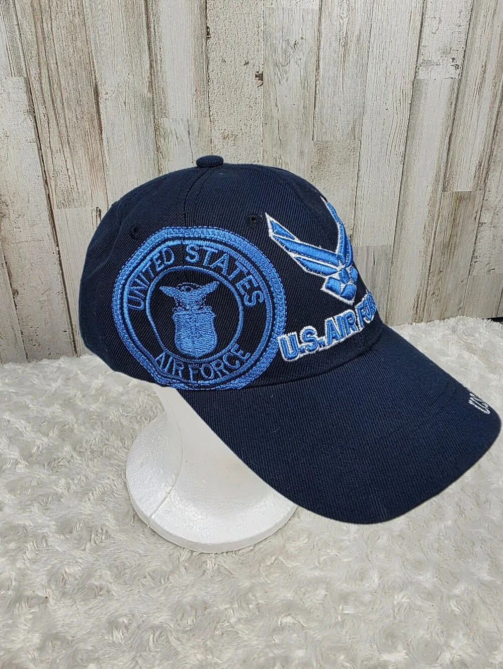 Licensed U.S. Air Force Deluxe Cap Navy OSFA